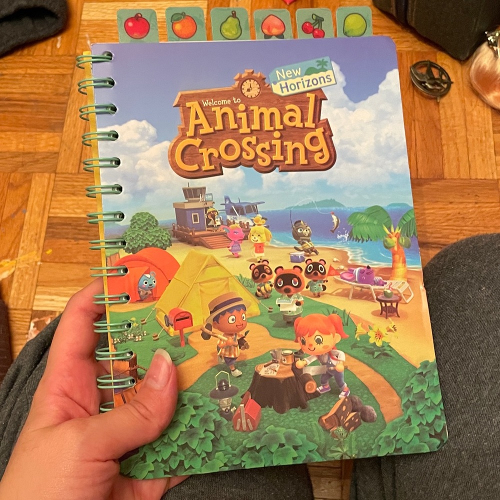 animal crossing nintendo notebook